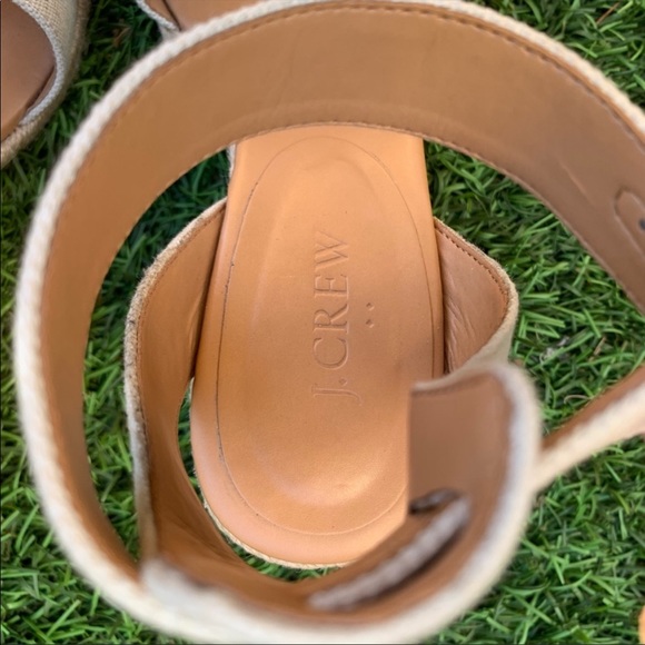 JCrew Tan Wedge Sandals - Picture 3 of 7